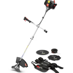 ELEM GARDEN TECHNIC - Débroussailleuse thermique 52cc - bobine + 3 lames - elem garden