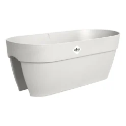 ELHO - Jardinière "Vibia Campana Flower Bridge", blanc soie - L.59xH.22cm