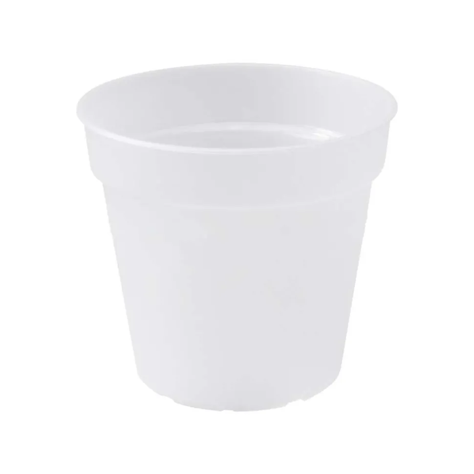 ELHO - Pot pour orchidée Green Basics en plastique transparent - D.15 cm