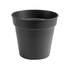 ELHO - Pot Provence en plastique, noir Ø 40 cm