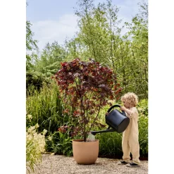 ELHO - Pot Sereh rond, coloris argile froide - D.39xH.33,3cm