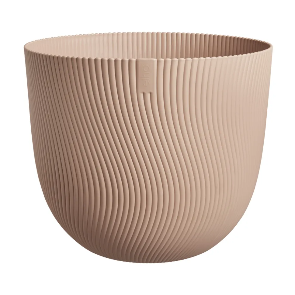 ELHO - Pot Sereh rond, coloris argile froide - D.47xH.40,1cm