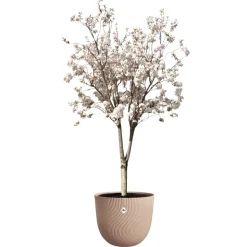 ELHO - Pot Sereh rond, coloris argile froide - D.47xH.40,1cm