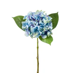 EMERALD - Fleur artificielle, tige d'hydrangea - H.47cm