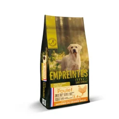 EMPREINTES - Croquettes moyen/grand chien stérilisé, poulet sans céréales - 2,4kg