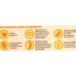 EMPREINTES - Croquettes pour chien adulte de petite taille poulet sans céréales 3kg