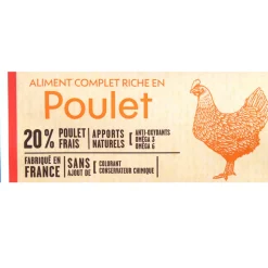 EMPREINTES - Croquettes pour Chien senior de petite taille poulet sans céréales 3kg