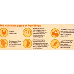 EMPREINTES - Croquettes pour Chien senior de petite taille poulet sans céréales 3kg