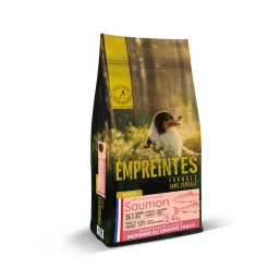 EMPREINTES - Croquettes saumon sans céréales, moyen/grand chien - 2,4kg