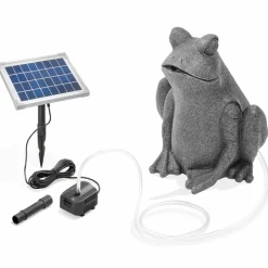 ESOTEC - Esotec gargouille avec pompe solaire frosch figure de bassin figure de jardin 101668