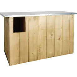 ESSCHERT - Nichoir chouette effraie. Dimension h 44 x l 85 x p 37 cm