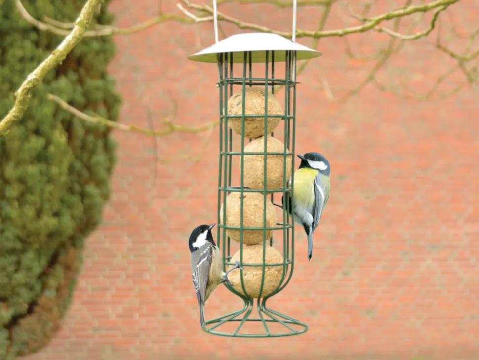 ESSCHERT DESIGN - Distributeur de boules de graisse pour oiseaux, à suspendre ou à poser
