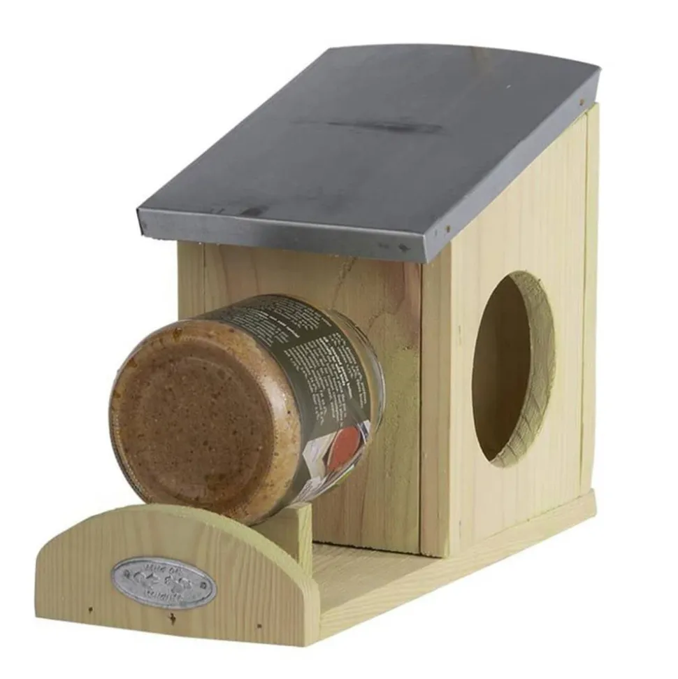 ESSCHERT DESIGN - Mangeoire à beurre de cacahuètes pour écureuils