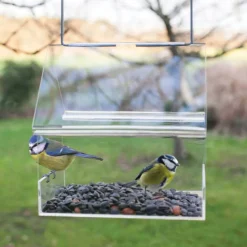 ESSCHERT DESIGN - Mangeoire suspendue acrylique