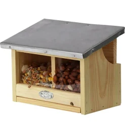 ESSCHERT DESIGN - Mangeoire à écureuils à double compartiment