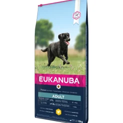 EUKANUBA - Croquettes au poulet, pour chien adulte de grande taille - 15kg