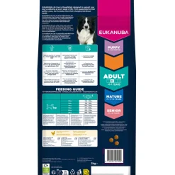 EUKANUBA - Croquettes au poulet, pour chien adulte de taille moyenne - 3kg