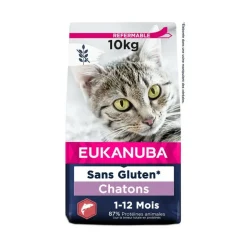 EUKANUBA - Eukanuba - croquettes sans céréales au saumon pour chaton 2kg