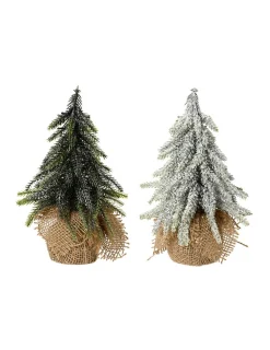 EVERLANDS - Mini pin avec pot de jute, ø12x20cm. Everland