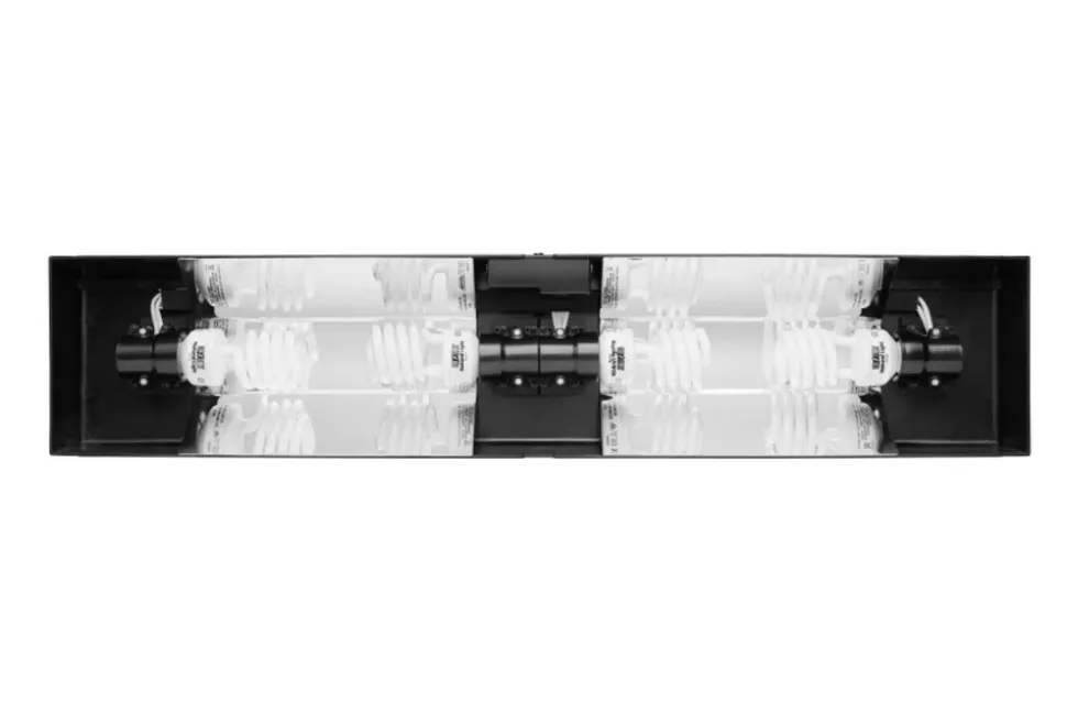 EXO TERRA - Galerie compact top large 90cm - galerie pour ampoule destinée aux reptiles (tortues, lézards, serpents), amphibiens, invertébré