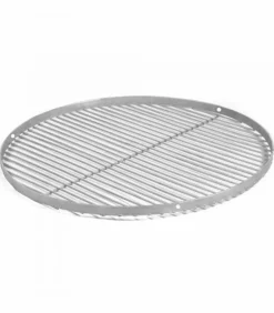 FARM COOK - Grille ronde à suspendre pour brasero en acier-ø 60cm-acier inoxydable---acier inoxydable