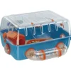 FERPLAST - Cage ludique pour hamsters 40.5*29.5*22.5 cm- en plastique -