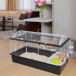 FERPLAST - Cage équipée Casita 100 pour grands rongeurs : longueur 96 cm