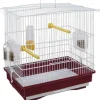 FERPLAST - Giusy cage pour oiseaux rouge et blanc