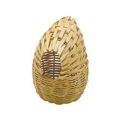 FERPLAST - Nid exotique osier : diamètre 10,6x8,5x11,5cm