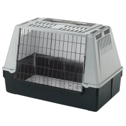 FERPLAST - Panier de transport Atlas Car 100 : gris plastique