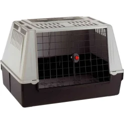 FERPLAST - Panier de transport Atlas Car 100 : gris plastique