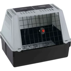 FERPLAST - Panier de transport Atlas Car 80 : gris plastique