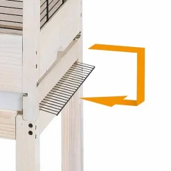 FERPLAST - Porte-cage à oiseaux pour giulietta 5 69x34,5x70 cm 90104000