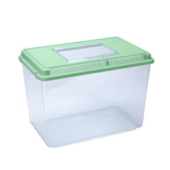 Ferplast aquarium en plastique geo maxi bac 21 l conteneur pour petits animaux, aquarium, terrarium, insectes, bac à tortues,