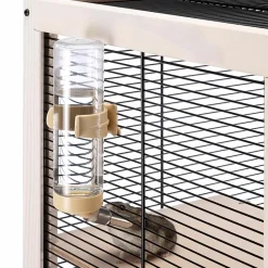 Ferplast cage en bois fsc pour hamsters hamsterville, souris et petits rongeurs, structure sur plusieurs niveaux, accessoires