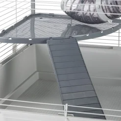 Ferplast cage pour rongeurs furet xl pour furets, chinchillas, en métal, accessoires inclus : mangeoire, abreuvoir, coin wc,