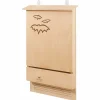 Ferplast maison pour chauve-souris bat house nid pour chauve-souris en bois fsc, protection contre les moustiques et insectes