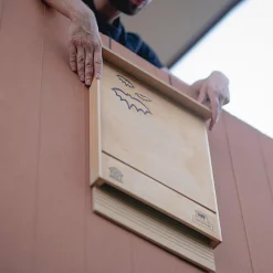 Ferplast maison pour chauve-souris bat house nid pour chauve-souris en bois fsc, protection contre les moustiques et insectes