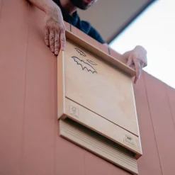 Ferplast maison pour chauve-souris bat house nid pour chauve-souris en bois fsc, protection contre les moustiques et insectes