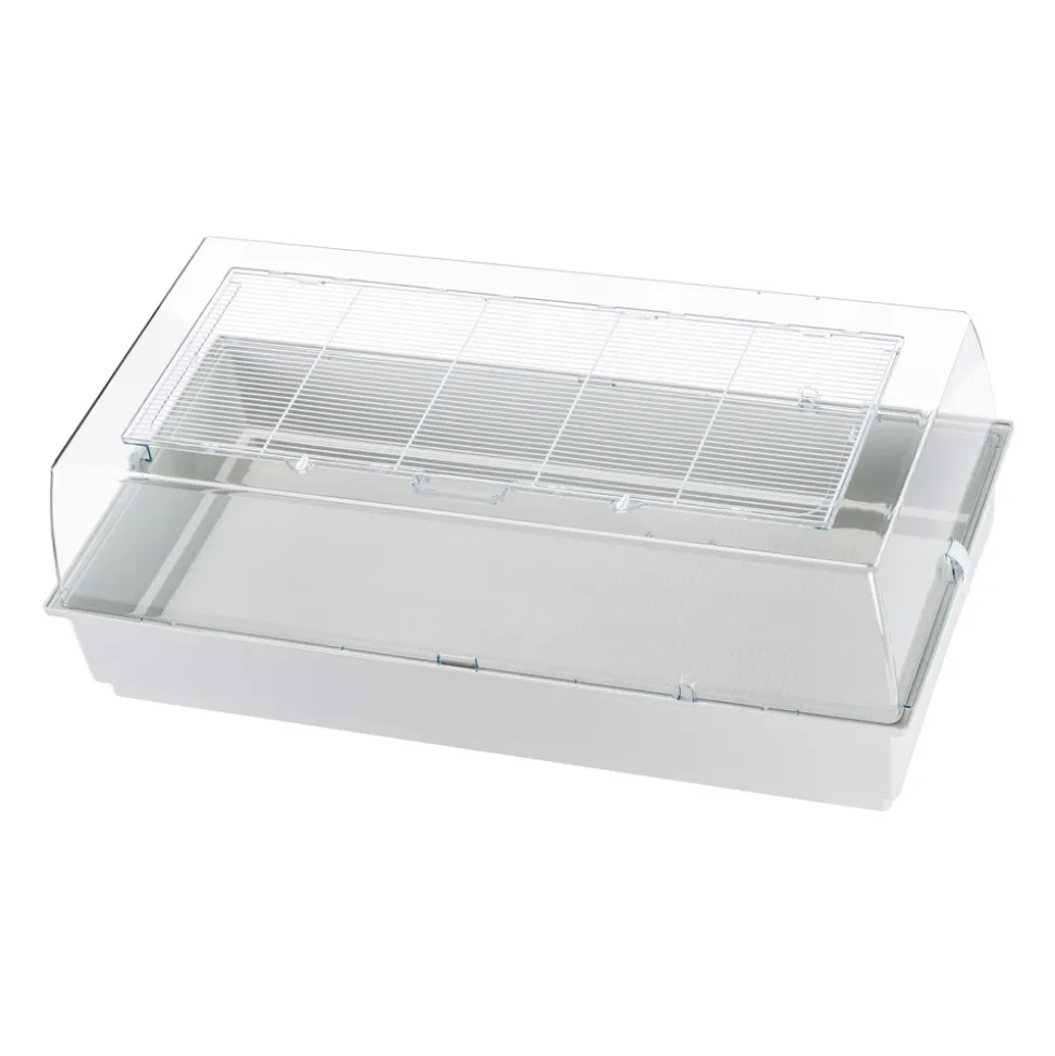 Ferplast maxi duna cage pour rongeurs pour hamsters, cochons d'inde, cochons d'inde, lapins, en plastique. 99x51,5xh36cm