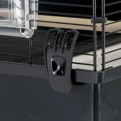 Ferplast volière cage à oiseaux piano 7 grande cage pour oiseaux, canaris, pinsons, perruches ondulées, inséparables, en métal,