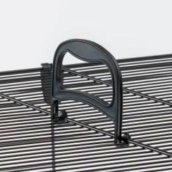 Ferplast volière cage à oiseaux piano 7 grande cage pour oiseaux, canaris, pinsons, perruches ondulées, inséparables, en métal,