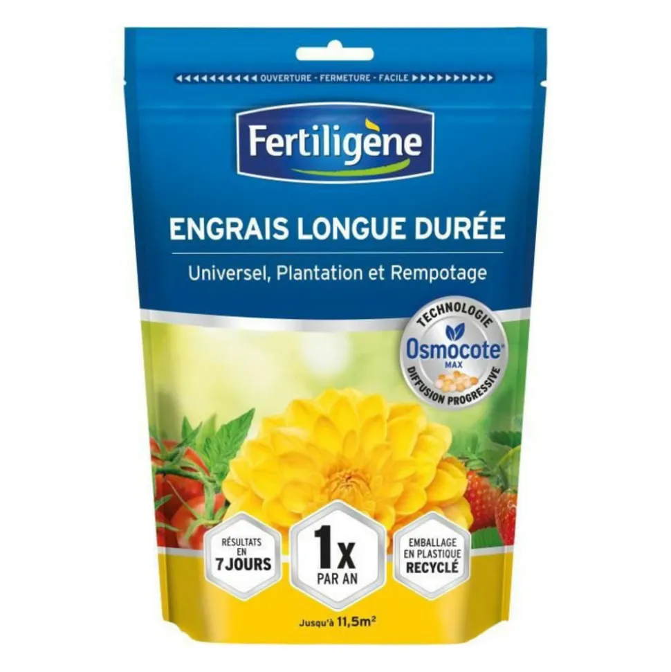 FERTILIGENE - Fertiligene - engrais longue duree osmocote max universel, plantation et rempotage 700g