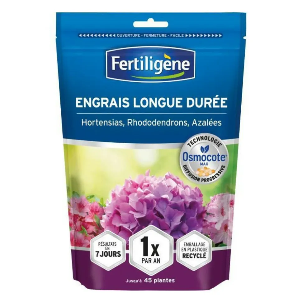 FERTILIGENE - Fertiligene - engrais longue duree osmocote max hortensias, rhododendrons, azalees 700g