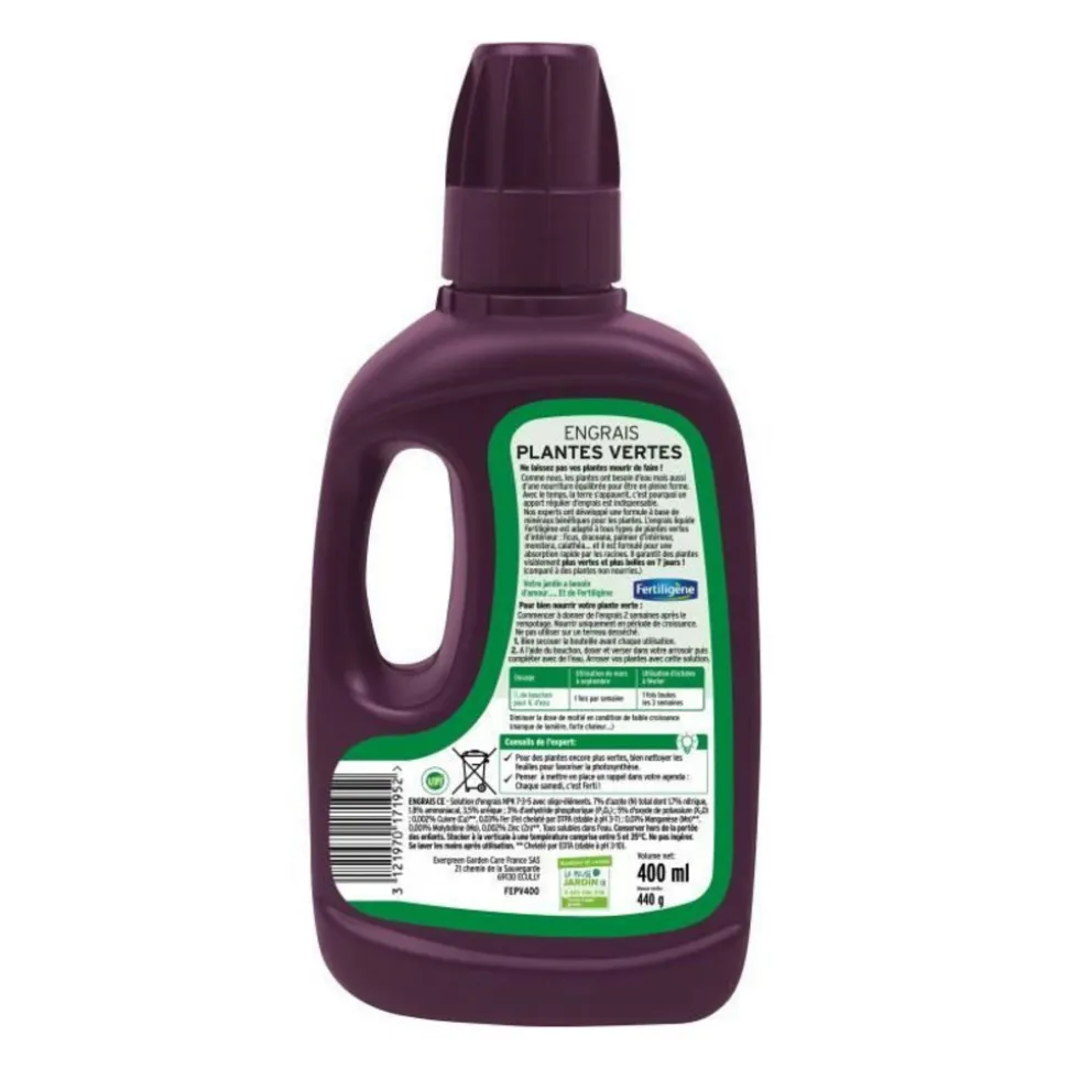 FERTILIGENE - Fertiligene engrais plantes vertes - 500 ml