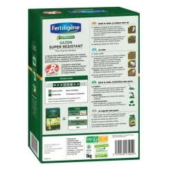 FERTILIGENE - Fertiligene gazon super resistant tous terrains - 1 kg