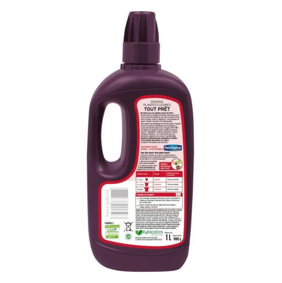 FERTILIGENE - Fertiligene engrais fleurs geraniums dipladenias - 1 l