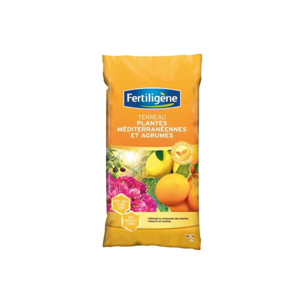FERTILIGENE - Terreau agrumes plantes mediter.6l /nc fertiligene - fagru6b