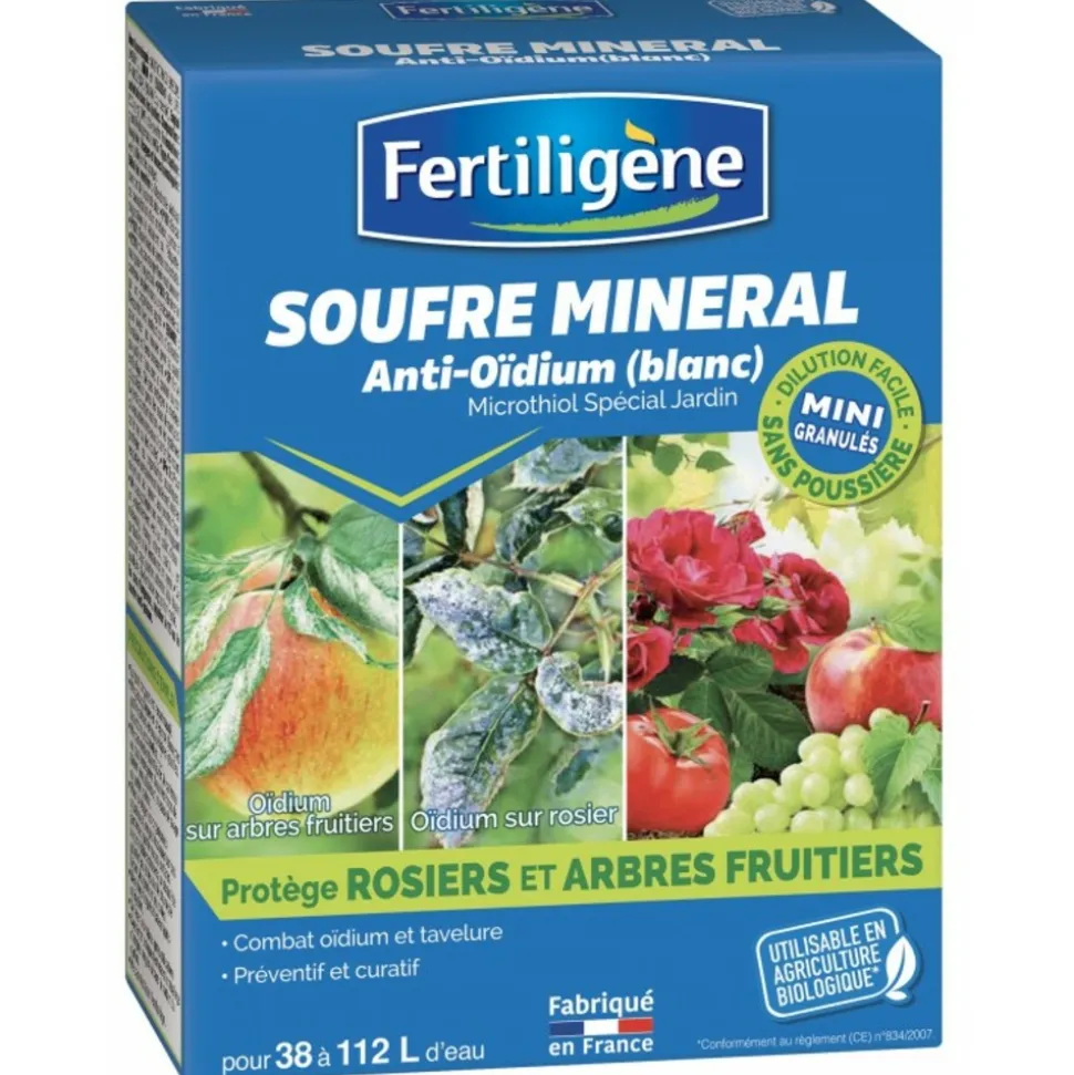 FERTILIGÈNE - Soufre minéral anti-oidium concentré - 750gr