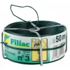 FILIAC - Fil galvanisé plastifie 1,15mm 50m vert n°3